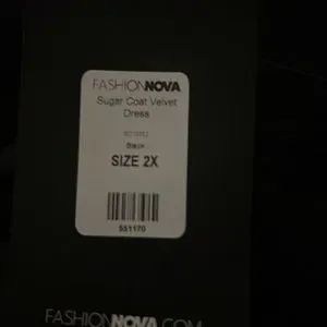 Fashion Nova | Dresses | Sugar Coat Velvet Dress | Poshmark